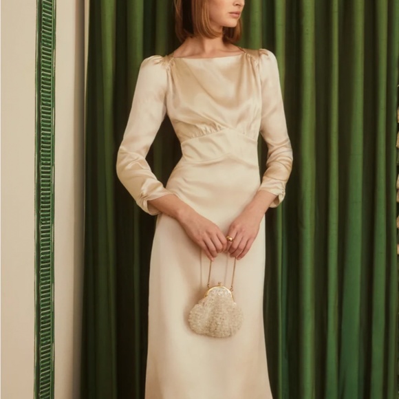 LOOKING FOR: Reformation Arklow Dress in almond XS